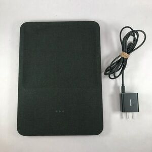 Courant Catch 3 Green Forest Belgian Linen Wireless Charging Accessory Tray